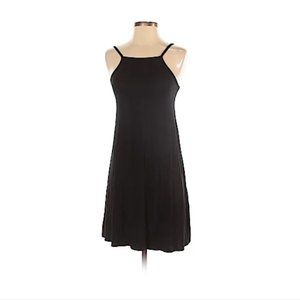 Mossimo Supply Co. Black Sleeveless T-shirt Dress
